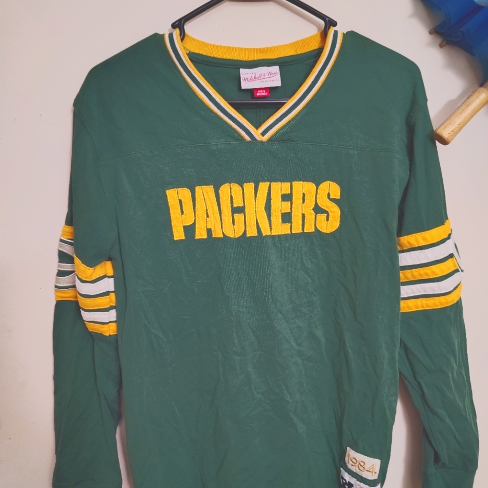Packers long sleeve vintage style tee